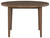 Germalia Brown Round Dining Table W/Umb Opt