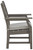 Visola Gray Arm Chair With Cushion (Set of 2) Visola Gray Arm Chair With Cushion (Set of 2)