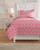 Loomis Red Twin Comforter Set
