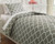 Media Gray / White Twin Comforter Set