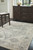 Precia Gray / Cream Medium Rug