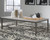 Shybourne Gray / Aged Bronze 3 Pc. Coffee Table, 2 End Tables