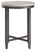 Shybourne Gray / Aged Bronze Round End Table