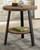Chanzen Brown / Black Round End Table