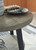 Brennegan Gray / Black Round End Table