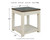 Bolanburg Brown / White Square End Table