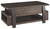 Vailbry Brown Lift Top Cocktail Table