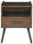 Calmoni Brown Square End Table