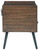 Calmoni Brown Square End Table
