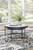 Windron Black / White Nesting Cocktail Tables (Set of 2)
