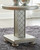 Chevanna Platinum Round End Table
