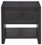 Foyland Black Square End Table