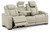 Strikefirst Natural Power Reclining Sofa With Adj Headrest Strikefirst Natural Power Reclining Sofa With Adj Headrest