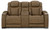 Strikefirst Nutmeg Power Reclining Loveseat/Con/Adj Hdrst Strikefirst Nutmeg Power Reclining Loveseat/Con/Adj Hdrst