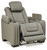 Backtrack Gray Power Recliner/Adj Headrest Backtrack Gray Power Recliner/Adj Headrest