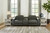Center Line Dark Gray Left Arm Facing Power Recliner 3 Pc Sectional