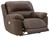 Dunleith Chocolate Zero Wall Recliner W/pwr Hdrst