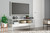 Deznee White Large TV Stand