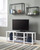 Baraga White TV Stand
