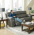 Atlas - Reclining Sofa - Charcoal (1001-1153/18-1253/18) Atlas - Reclining Sofa - Charcoal (1001-1153/18-1253/18)