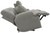 Renaldo - Power Lay Flat Recline Console Loveseat With Zero Gravity - Stone (61289-1816/28-2371/28)