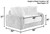 Snowball - Loveseat - Taupe (132002-1176/19-2555/01)