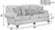 Freemont - Sofa - Pewter (444703-2913/18-2914/48)