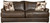 Pavia - Top Grain Italian Leather Sofa With Cuddler Cushions - Cocoa (548203-1268/09-3068/09)