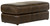 Pavia - Top Grain Italian Leather Match Ottoman - Cocoa (548210-1268/09-3068/09)