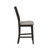 Double Bridge - Splat Back Counter Chair - Dark Brown (152-B250124)