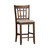 Santa Rosa - Lattice Back Counter Chair - Light Brown (227-B920124)