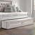 Magnolia Manor - Twin Trundle Unit - White (244-BR11T)