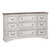 Magnolia Manor - 9 Drawer Dresser - White (244-BR34)