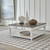 Magnolia Manor - Oversized Square Cocktail Table - White (244-OT1014)