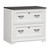 Allyson Park - Bunching Lateral File Cabinet - White (417-HO147)