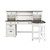 Allyson Park - L Shaped Desk Set With Hutch - White (417-HOJ-LSD)