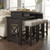Heatherbrook - Console Bar Table - Black (422-OT7436)