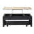 Heatherbrook - Lift Top Cocktail Table - Black (422-OT1011)