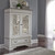 Abbey Park - Mirrored Door Chest - White (520-BR42)