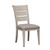 Farmhouse Reimagined - Ladder Back Upholstered Side Chair - White (652-C2001S)