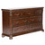 Messina Estates - 7 Drawer Dresser - Dark Brown (737-BR31)