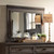Thornwood Hills - Mirror - Dark Gray - Metal Strip Accents (759-BR51)