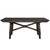 Double Bridge - Trestle Table Base - Dark Brown (152-P3696)