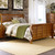 Grandpas Cabin - Queen Sleigh Headboard & Footboard - Light Brown (175-BR21HF)