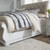 Magnolia Manor - California King Upholstered Sleigh Bed Rails - White (244-BR92C)