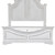 Magnolia Manor - Queen Panel Footboard - White (244-BR14)