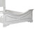 Magnolia Manor - King Panel Footboard - White (244-BR16)