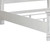 Magnolia Manor - Panel Bed Rails Length - White (244-BR90)