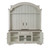 Magnolia Manor - Arched Entertainment Hutch - White (244-EC74)