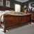 Rustic Traditions - Queen Sleigh Footboard - Dark Brown (589-BR21F)